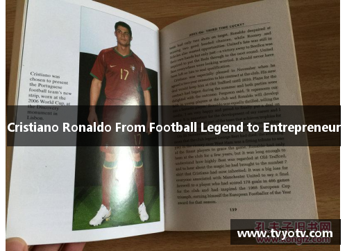 Cristiano Ronaldo From Football Legend to Entrepreneur